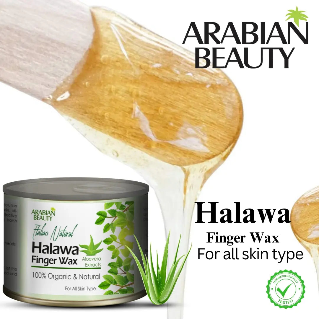 Arabian Beauty Italian Halawa Wax Tin Packed - Easy To Use Wax