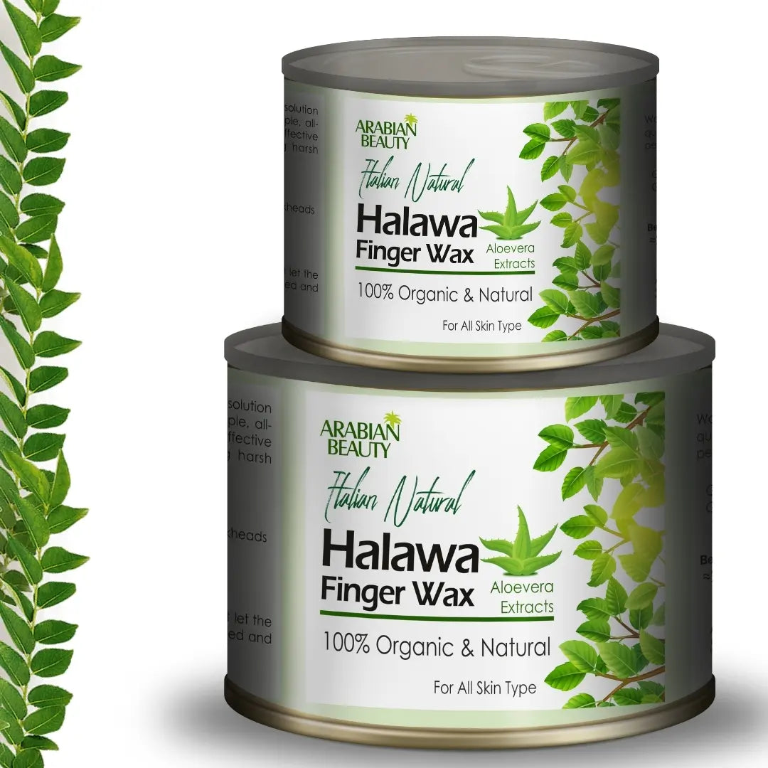 Arabian Beauty Italian Halawa Wax Tin Packed - Easy To Use Wax