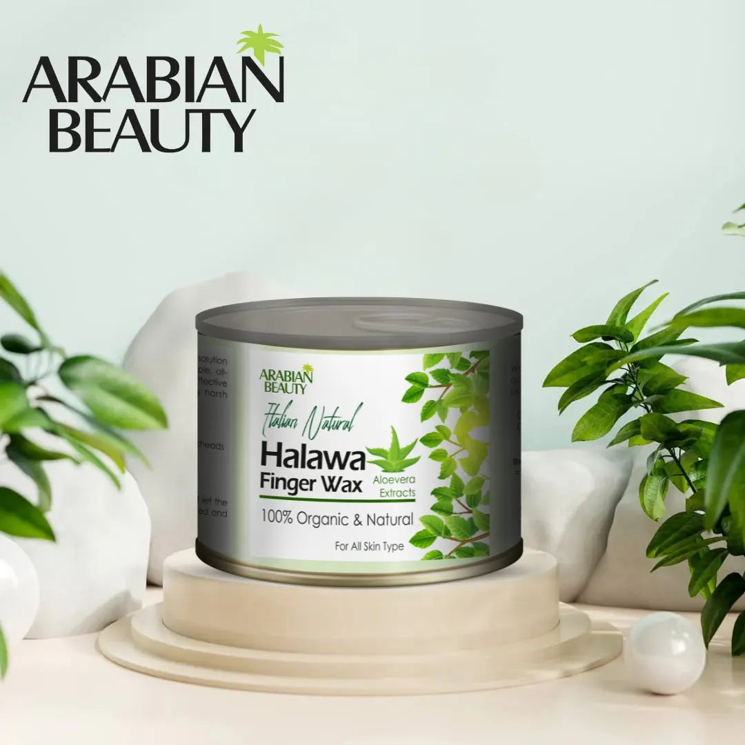 Arabian Beauty Italian Halawa Wax Tin Packed - Easy To Use Wax