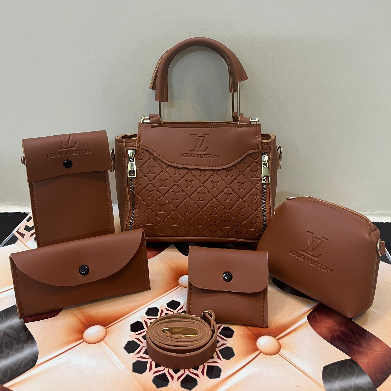 Louis Vuitton 5-Piece Luxury Handbag Set