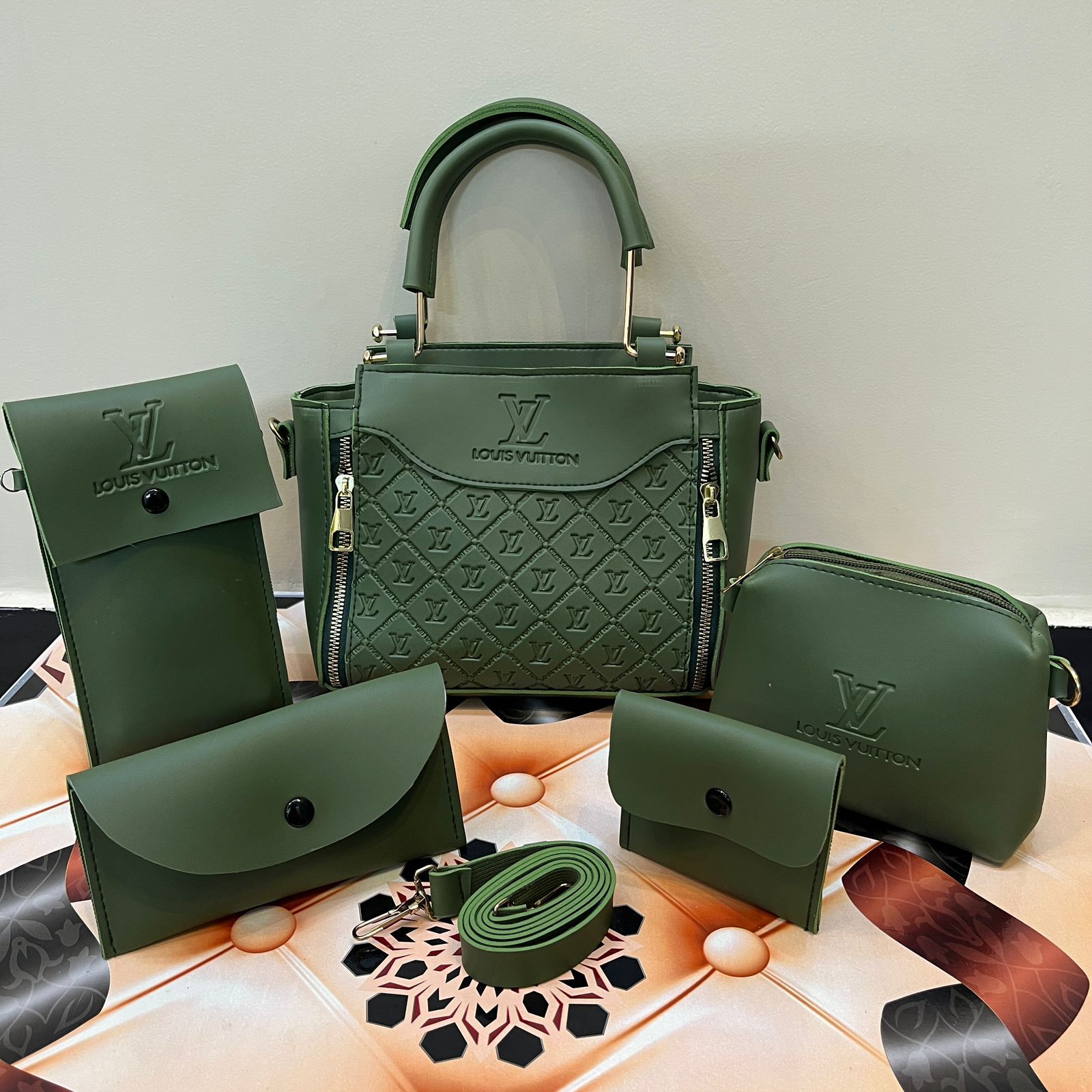 Louis Vuitton 5-Piece Luxury Handbag Set