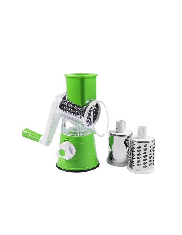 Mandoline Vegetable Cutter, Chopper, Slicer & Table Top Drum Cutter (random Color)