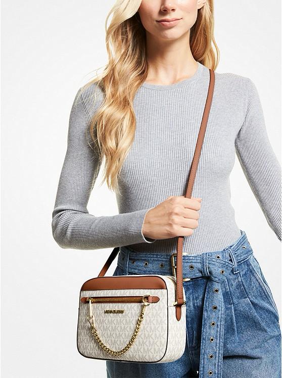 Jet Set Large Logo Crossbody Bag