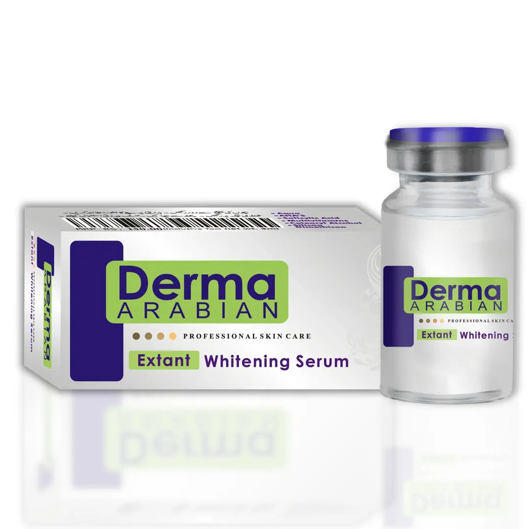 Derma Arabian Instant Whitening & Brightening Serum - Combat Dark Spots & Achieve Even Tone - Repair Wrinkles- Reduce Freckles