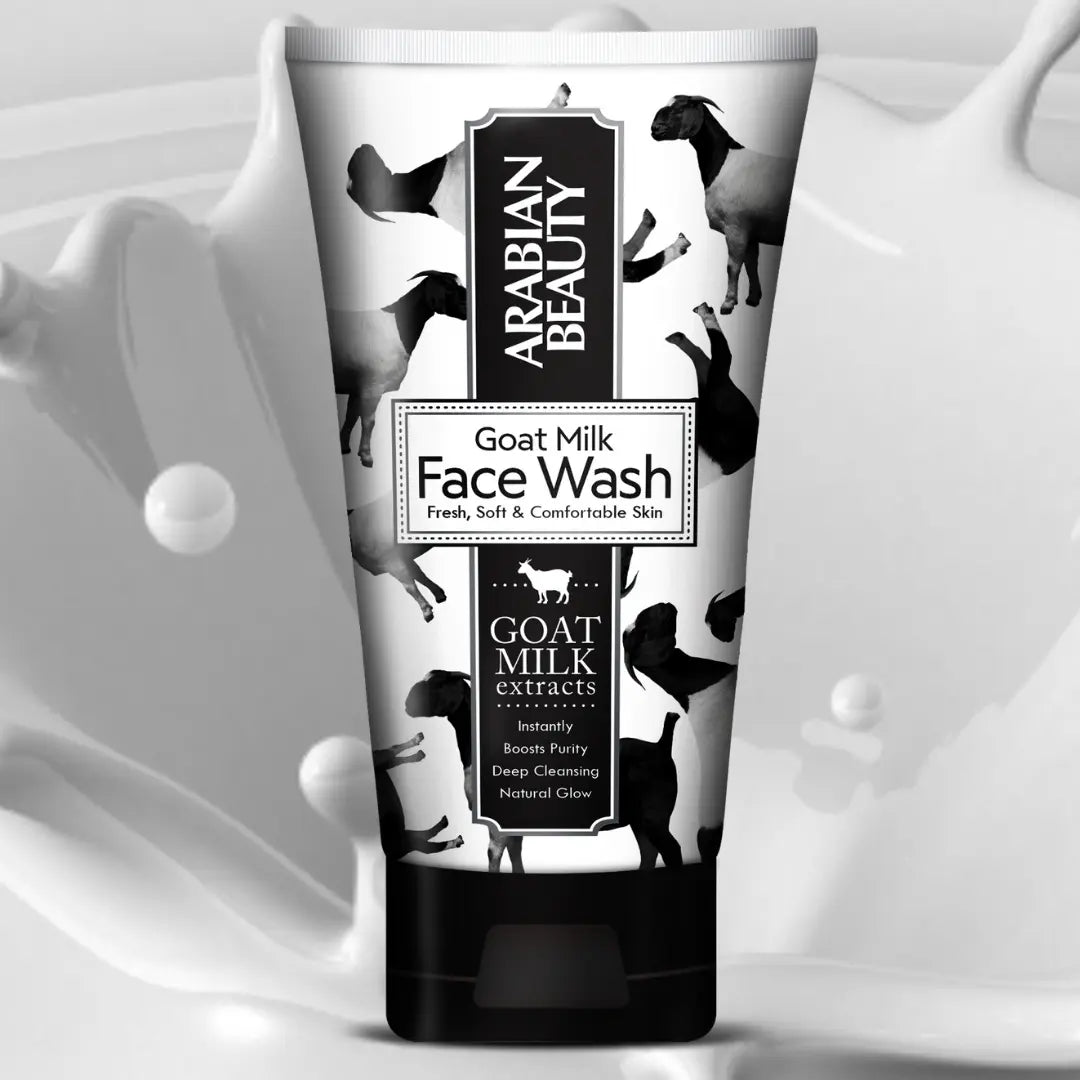 Arabian Beauty Goat Milk Face Wash 120ml - Unveil Your Natural Radiance