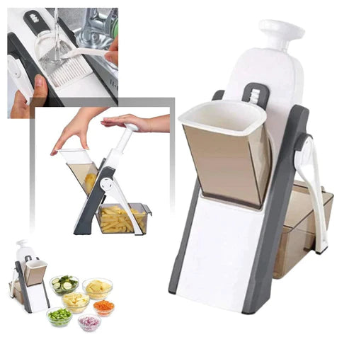 Mandoline Vegetable Cutter, Chopper, Slicer & Table Top Drum Cutter (random Color)