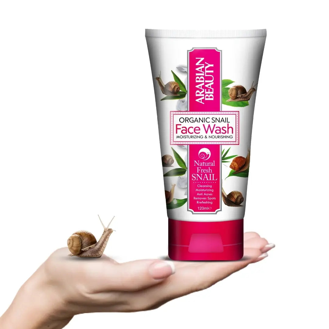 Arabian Beauty Snail Face Wash 120ml - Discover Youthful Radiance