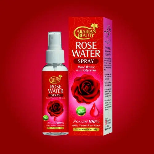 Arabian Beauty Rose Water with Glycerin Syrup 120ml - Elevate Your Skincare with the Essence of Roses