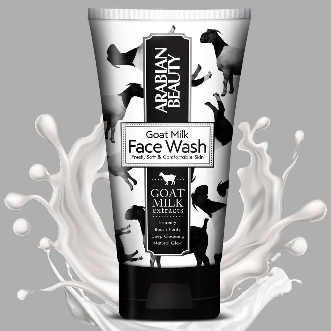 Arabian Beauty Goat Milk Face Wash 120ml - Unveil Your Natural Radiance