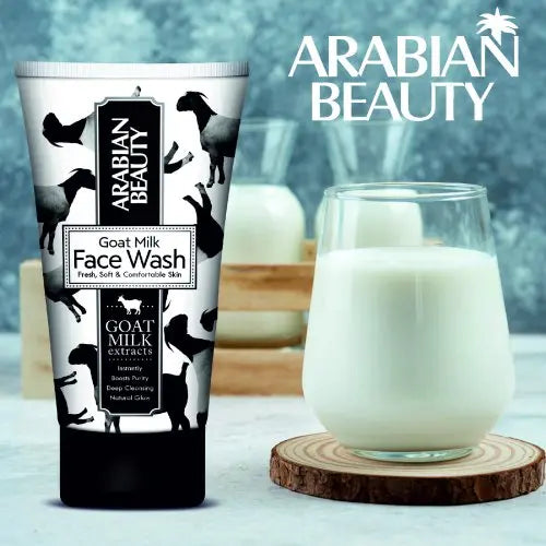 Arabian Beauty Goat Milk Face Wash 120ml - Unveil Your Natural Radiance