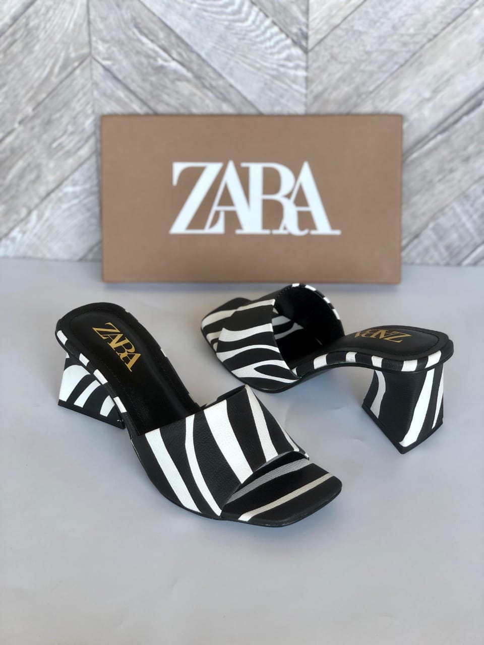 stunning Zebra Heels