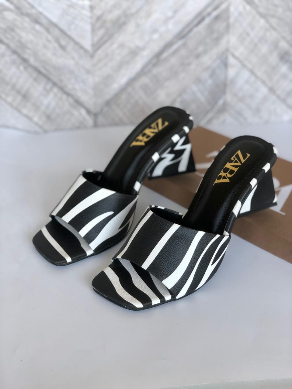 stunning Zebra Heels