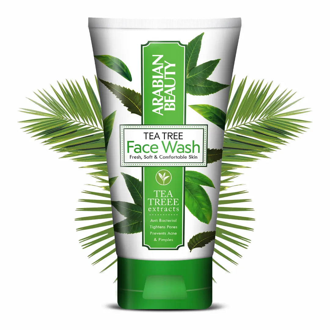 Arabian Beauty Tea Tree Face Wash 120ml - Pure Radiance in Every Wash